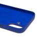 Чехол-накладка для Apple iPhone 16 Plus (бриллиантовый синий) ORG Silicone Case SafeMag с анимацией