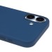 Чехол-накладка для Apple iPhone 16 Plus (темно-синий) ORG Silicone Case SafeMag с анимацией