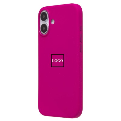 Чехол-накладка для Apple iPhone 16 Plus (красная лунная диффузия) ORG Silicone Case SafeMag с анимацией