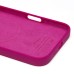 Чехол-накладка для Apple iPhone 16 Plus (красная лунная диффузия) ORG Silicone Case SafeMag с анимацией
