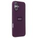 Чехол-накладка для Apple iPhone 16 Plus (сиреневый) ORG Silicone Case SafeMag с анимацией