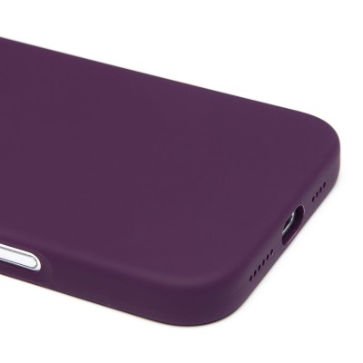 Чехол-накладка для Apple iPhone 16 Plus (сиреневый) ORG Silicone Case SafeMag с анимацией