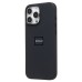 Чехол-накладка для Apple iPhone 16 Pro Max (черный) ORG Silicone Case SafeMag с анимацией