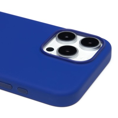 Чехол-накладка для Apple iPhone 16 Pro Max (бриллиантовый синий) ORG Silicone Case SafeMag с анимацией