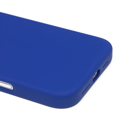 Чехол-накладка для Apple iPhone 16 Pro Max (бриллиантовый синий) ORG Silicone Case SafeMag с анимацией