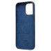 Чехол-накладка для Apple iPhone 16 Pro Max (темно-синий) ORG Silicone Case SafeMag с анимацией