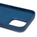 Чехол-накладка для Apple iPhone 16 Pro Max (темно-синий) ORG Silicone Case SafeMag с анимацией