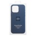 Чехол-накладка для Apple iPhone 16 Pro Max (джинсовый синий) ORG Silicone Case SafeMag с анимацией
