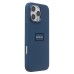 Чехол-накладка для Apple iPhone 16 Pro Max (джинсовый синий) ORG Silicone Case SafeMag с анимацией
