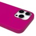 Чехол-накладка для Apple iPhone 16 Pro Max (фуксия) ORG Silicone Case SafeMag с анимацией