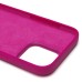 Чехол-накладка для Apple iPhone 16 Pro Max (фуксия) ORG Silicone Case SafeMag с анимацией