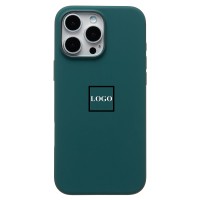 Чехол-накладка для Apple iPhone 16 Pro Max (озерный зеленый) ORG Silicone Case SafeMag с анимацией