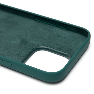 Чехол-накладка для Apple iPhone 16 Pro Max (озерный зеленый) ORG Silicone Case SafeMag с анимацией