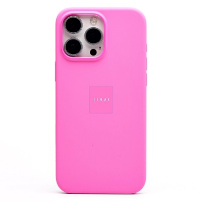 Чехол-накладка для Apple iPhone 16 Pro Max (цвет пиона) ORG Silicone Case SafeMag с анимацией