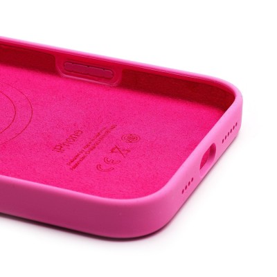 Чехол-накладка для Apple iPhone 16 Pro Max (цвет пиона) ORG Silicone Case SafeMag с анимацией