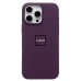 Чехол-накладка для Apple iPhone 16 Pro Max (сливовый) ORG Silicone Case SafeMag с анимацией