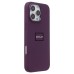 Чехол-накладка для Apple iPhone 16 Pro Max (сливовый) ORG Silicone Case SafeMag с анимацией