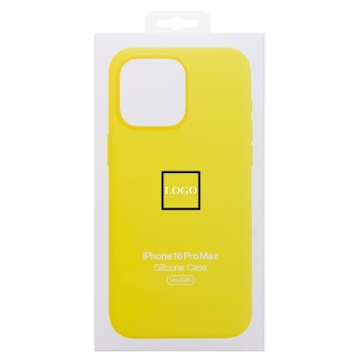 Чехол-накладка для Apple iPhone 16 Pro Max (карамбола) ORG Silicone Case SafeMag с анимацией