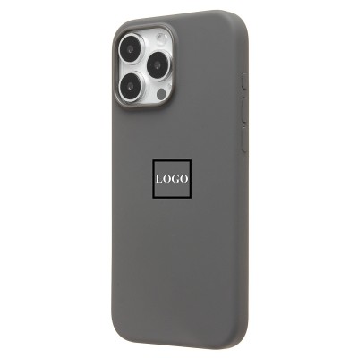 Чехол-накладка для Apple iPhone 16 Pro Max (каменный серый) ORG Silicone Case SafeMag с анимацией