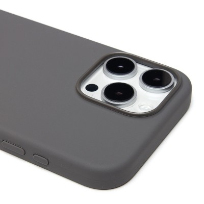 Чехол-накладка для Apple iPhone 16 Pro Max (каменный серый) ORG Silicone Case SafeMag с анимацией