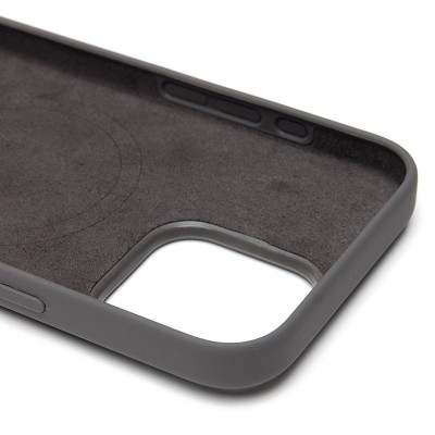 Чехол-накладка для Apple iPhone 16 Pro Max (каменный серый) ORG Silicone Case SafeMag с анимацией