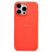 Чехол-накладка для Apple iPhone 16 Pro Max (мандариновый) ORG Silicone Case SafeMag с анимацией