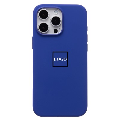 Чехол-накладка для Apple iPhone 16 Pro Max (ультрамарин) ORG Silicone Case SafeMag с анимацией