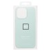 Чехол-накладка для Apple iPhone 16 Pro (аквамарин) ORG Silicone Case SafeMag с анимацией