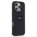 Чехол-накладка для Apple iPhone 16 Pro (черный) ORG Silicone Case SafeMag с анимацией