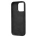 Чехол-накладка для Apple iPhone 16 Pro (черный) ORG Silicone Case SafeMag с анимацией