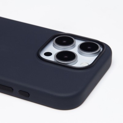 Чехол-накладка для Apple iPhone 16 Pro (черный) ORG Silicone Case SafeMag с анимацией