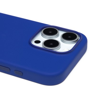 Чехол-накладка для Apple iPhone 16 Pro (бриллиантовый синий) ORG Silicone Case SafeMag с анимацией