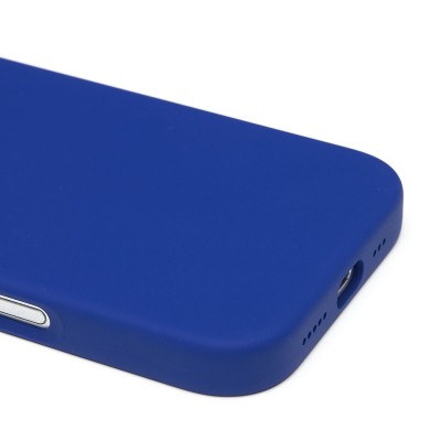 Чехол-накладка для Apple iPhone 16 Pro (бриллиантовый синий) ORG Silicone Case SafeMag с анимацией