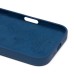 Чехол-накладка для Apple iPhone 16 Pro (темно-синий) ORG Silicone Case SafeMag с анимацией