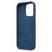 Чехол-накладка для Apple iPhone 16 Pro (джинсовый синий) ORG Silicone Case SafeMag с анимацией