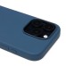 Чехол-накладка для Apple iPhone 16 Pro (джинсовый синий) ORG Silicone Case SafeMag с анимацией