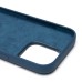 Чехол-накладка для Apple iPhone 16 Pro (джинсовый синий) ORG Silicone Case SafeMag с анимацией