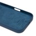 Чехол-накладка для Apple iPhone 16 Pro (джинсовый синий) ORG Silicone Case SafeMag с анимацией