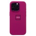 Чехол-накладка для Apple iPhone 16 Pro (фуксия) ORG Silicone Case SafeMag с анимацией
