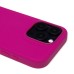 Чехол-накладка для Apple iPhone 16 Pro (фуксия) ORG Silicone Case SafeMag с анимацией