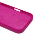 Чехол-накладка для Apple iPhone 16 Pro (фуксия) ORG Silicone Case SafeMag с анимацией