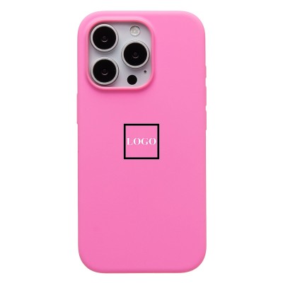 Чехол-накладка для Apple iPhone 16 Pro (цвет пиона) ORG Silicone Case SafeMag с анимацией
