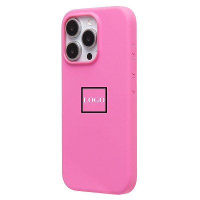 Чехол-накладка для Apple iPhone 16 Pro (цвет пиона) ORG Silicone Case SafeMag с анимацией