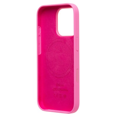 Чехол-накладка для Apple iPhone 16 Pro (цвет пиона) ORG Silicone Case SafeMag с анимацией