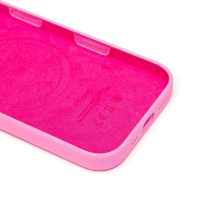 Чехол-накладка для Apple iPhone 16 Pro (цвет пиона) ORG Silicone Case SafeMag с анимацией