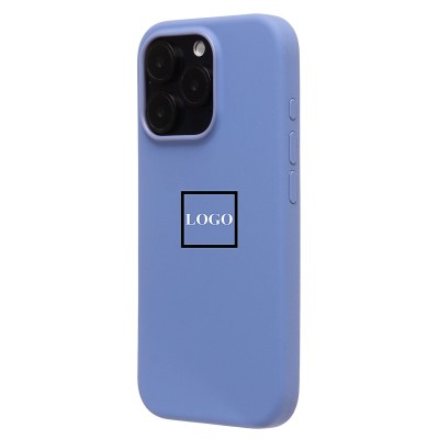 Чехол-накладка для Apple iPhone 16 Pro (барвиночный) ORG Silicone Case SafeMag с анимацией