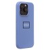 Чехол-накладка для Apple iPhone 16 Pro (барвиночный) ORG Silicone Case SafeMag с анимацией