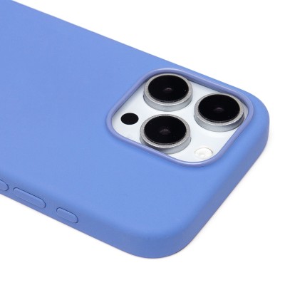 Чехол-накладка для Apple iPhone 16 Pro (барвиночный) ORG Silicone Case SafeMag с анимацией