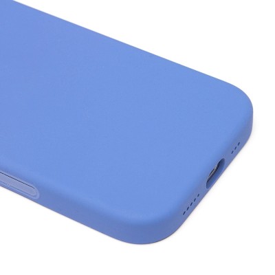 Чехол-накладка для Apple iPhone 16 Pro (барвиночный) ORG Silicone Case SafeMag с анимацией