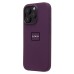 Чехол-накладка для Apple iPhone 16 Pro (сливовый) ORG Silicone Case SafeMag с анимацией